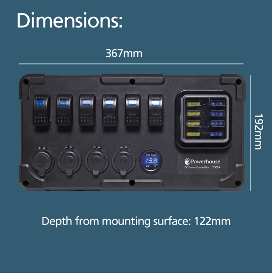 Powerhouse DC Power Control Box