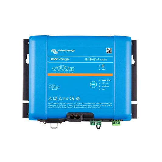 VICTRON PHOENIX SMART IP43 12/30 CHARGER 120-240V *INCLUDES MAINS CORD AU/NZ