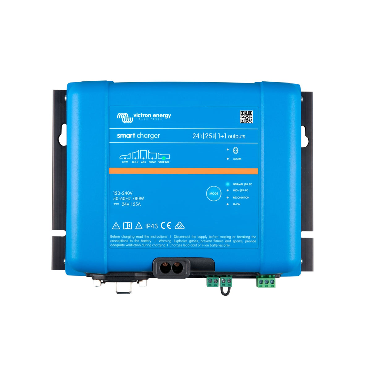 VICTRON PHOENIX SMART IP43 24/25 CHARGER 120-240V *INCLUDES MAINS CORD AU/NZ
