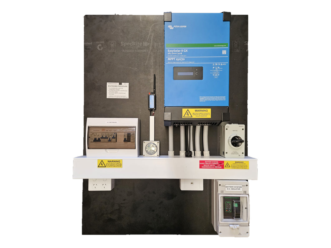 victron 48v 3000va pre made off grid board