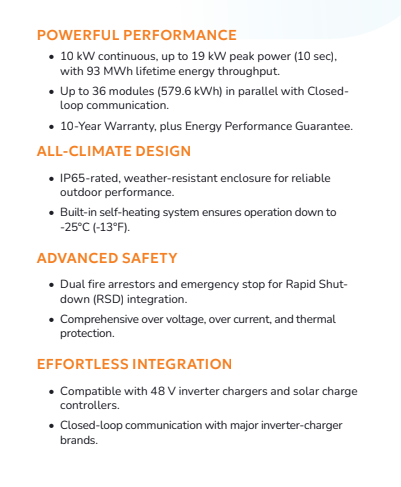 HELIOS ESS 51.2V 16KWh LiFePO4 Battery