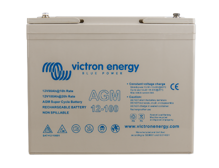 VICTRON AGM SUPER CYCLE BATTERY 12V/125AH (M8) Energy Connections