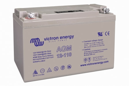 VICTRON 12V/110AH AGM DEEP CYCLE BATTERY Energy Connections