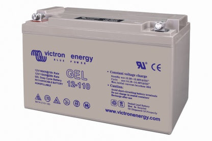VICTRON 12V/110AH GEL DEEP CYCLE BATTERY (C20) Energy Connections