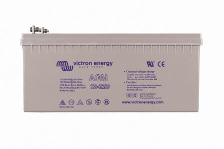 VICTRON 12V/220AH AGM DEEP CYCLE BATTERY Energy Connections