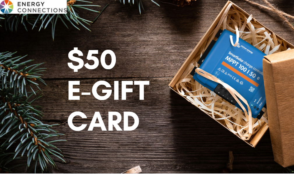 ENERGY CONNECTIONS $50 E-GIFT CARD