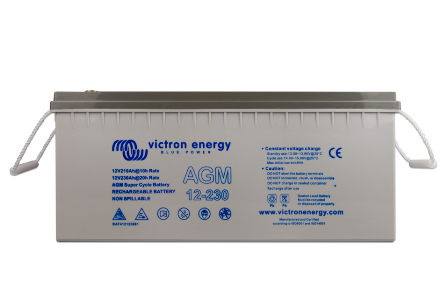 VICTRON AGM SUPER CYCLE BATTERY 12V/230AH (M8) Energy Connections