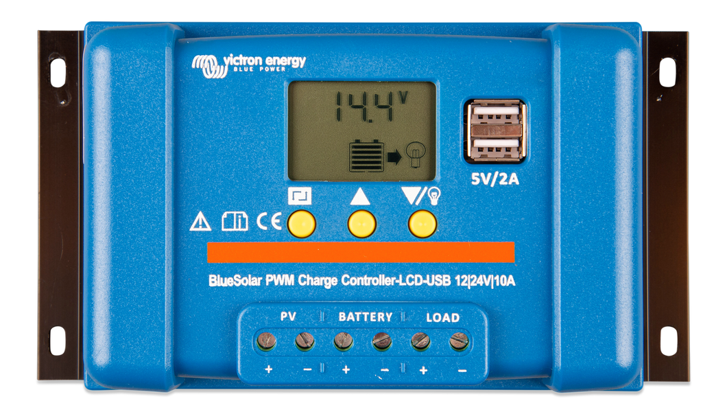 VICTRON BLUESOLAR PWM LCD-USB 12/24V-20A CHARGE CONTROLLER Energy Connections