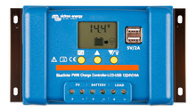 Load image into Gallery viewer, VICTRON BLUESOLAR PWM LCD-USB 12/24V-30A CHARGE CONTROLLER Energy Connections
