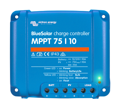 VICTRON BLUESOLAR 75/10 MPPT CHARGE CONTROLLER Energy Connections