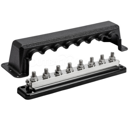 VICTRON BUSBAR 600A + COVER Energy Connections