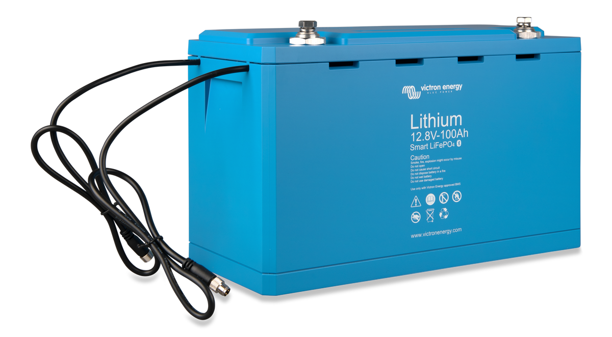 VICTRON LITHIUM LIFEPO4 SMART 12.8V 100AH BATTERY - FOR USE WITH BMS Energy Connections