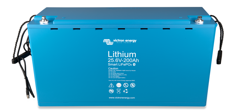 VICTRON LITHIUM LIFEPO4 SMART 25.6V 200AH BATTERY - FOR USE WITH BMS Energy Connections