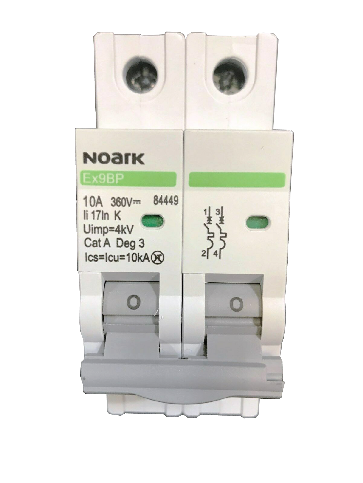 NOARK DUAL POLE DC CIRCUIT BREAKER 360V RANGE Energy Connections