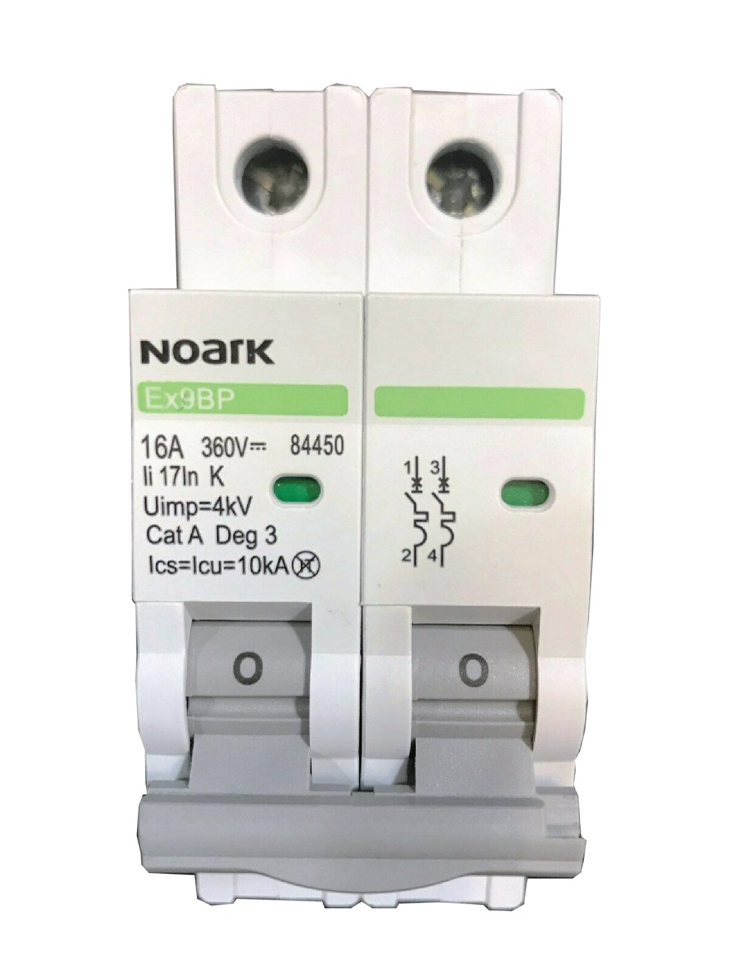 NOARK DUAL POLE DC CIRCUIT BREAKER 360V RANGE Energy Connections