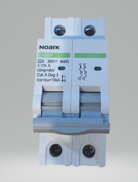 NOARK DUAL POLE DC CIRCUIT BREAKER 360V RANGE Energy Connections