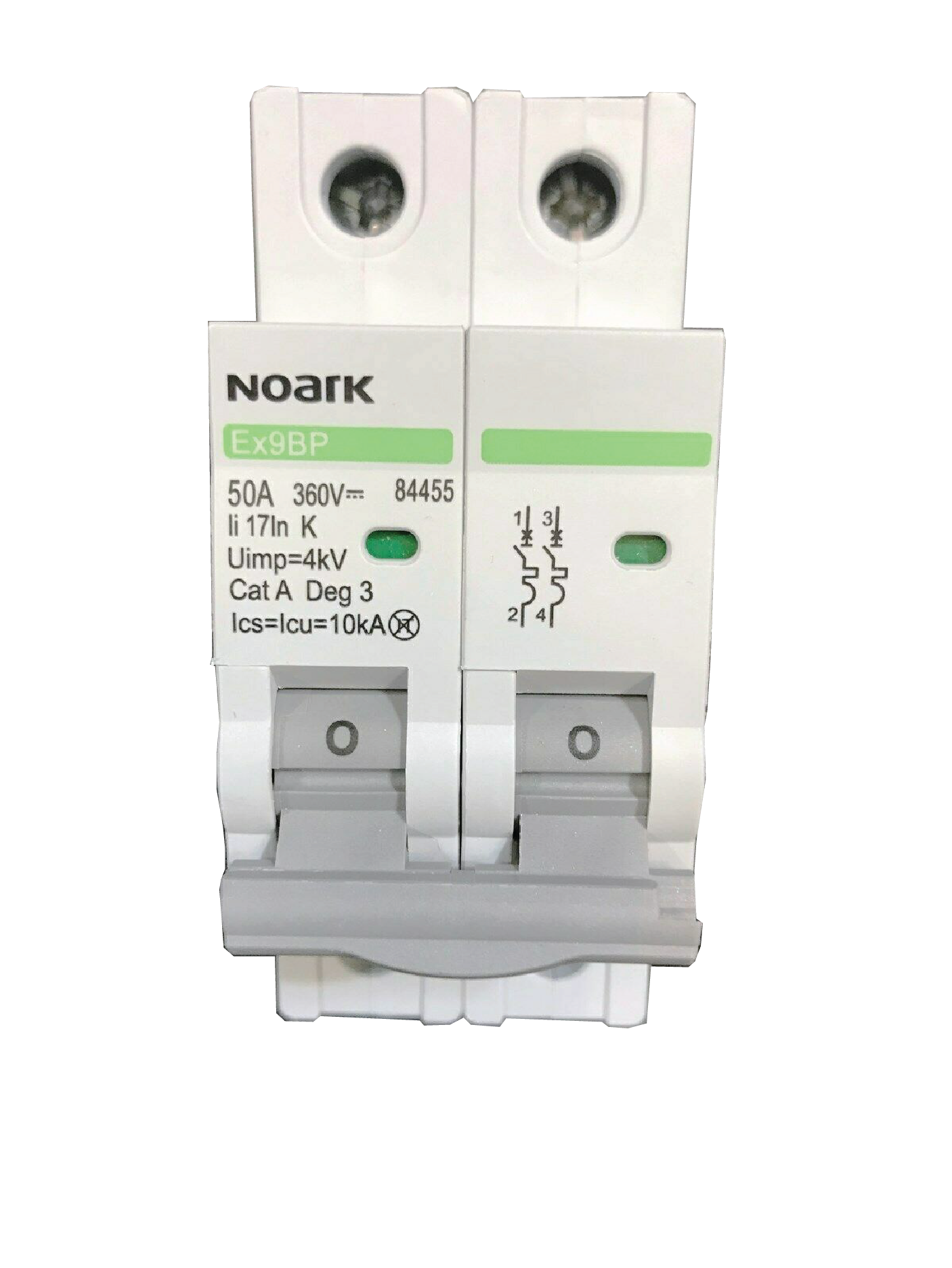 NOARK DUAL POLE DC CIRCUIT BREAKER 360V RANGE Energy Connections
