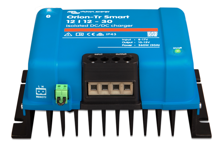 VICTRON ORION-TR SMART 12/12-30A (360W) ISOLATED DC-DC CHARGER Energy Connections