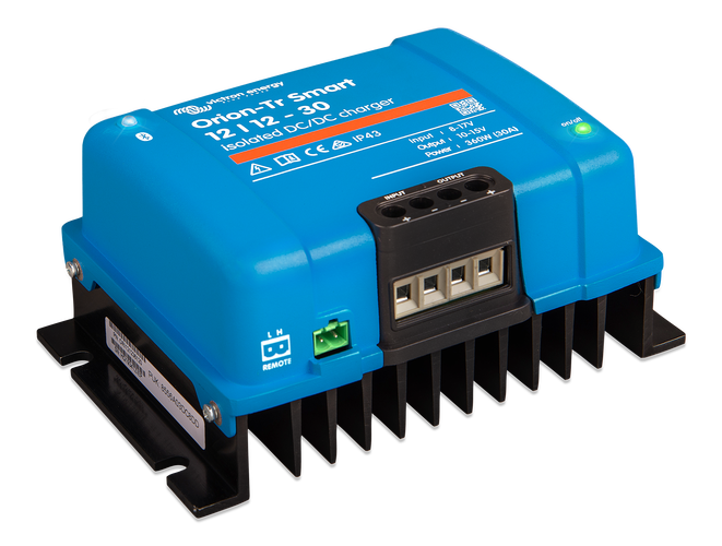 VICTRON ORION-TR SMART 12/12-30A (360W) ISOLATED DC-DC CHARGER Energy Connections