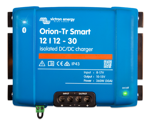 VICTRON ORION-TR SMART 12/12-30A (360W) ISOLATED DC-DC CHARGER Energy Connections