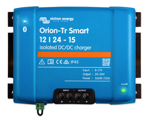VICTRON ORION-TR SMART 12/24-15A (360W) ISOLATED DC-DC CHARGER Energy Connections