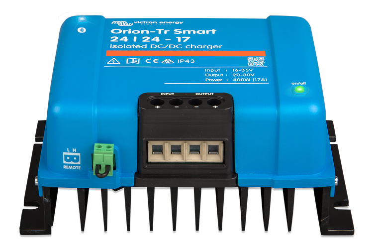 VICTRON ORION-TR SMART 24/24-17A (400W) ISOLATED DC-DC CHARGER Energy Connections