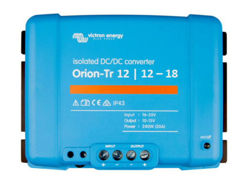VICTRON ORION-TR 12/12-18A (220W) DC-DC CONVERTER Energy Connections