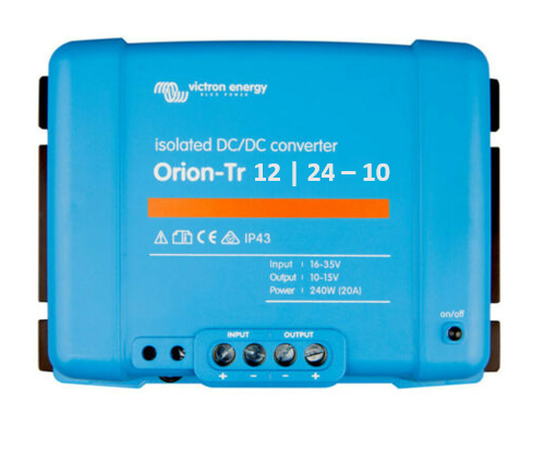 VICTRON ORION-TR 12/24-10A (240W) DC-DC CONVERTER Energy Connections