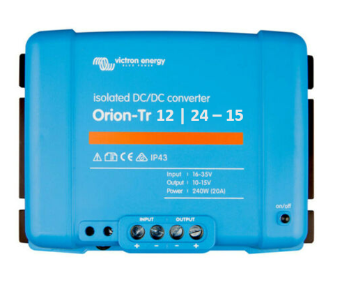 VICTRON ORION-TR 12/24-15A (360W) DC-DC CONVERTER Energy Connections