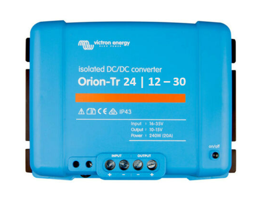 VICTRON ORION-TR 24/12-30A (360W) DC-DC CONVERTER Energy Connections