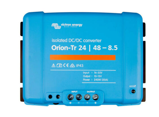 VICTRON ORION-TR 24/48-8.5A (400W) ISOLATED DC-DC CONVERTER Energy Connections