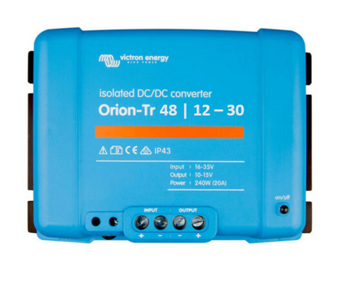 VICTRON ORION-TR 48/12-30A (360W) ISOLATED DC-DC CONVERTER Energy Connections