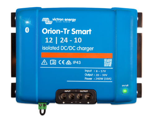 VICTRON ORION-TR SMART 12/24-10A (240W) ISOLATED DC-DC CHARGER Energy Connections