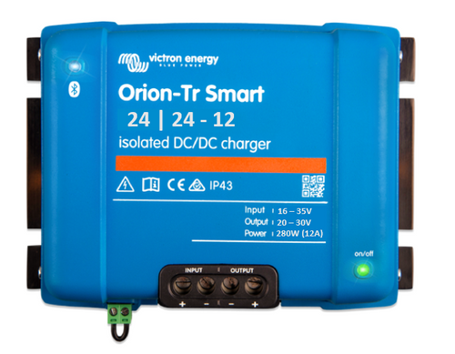 VICTRON ORION-TR SMART 24/24-12A (280W) ISOLATED DC-DC CHARGER Energy Connections