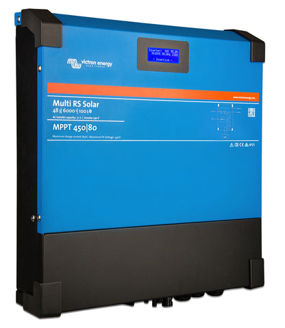 VICTRON MULTI RS SOLAR 48/6000/100-450/80 1 TRACKER HYBRID INVERTER/CHARGER Energy Connections