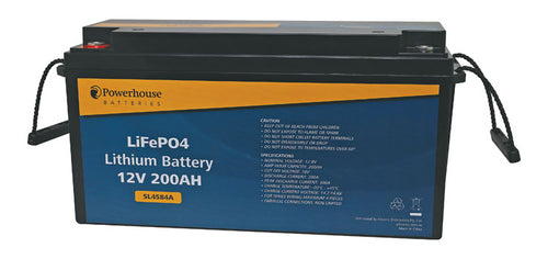 POWERHOUSE LITHIUM LiFePO4 12V 200AH BATTERY Energy Connections