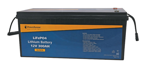 POWERHOUSE LITHIUM LiFePO4 12V 300AH BATTERY Energy Connections