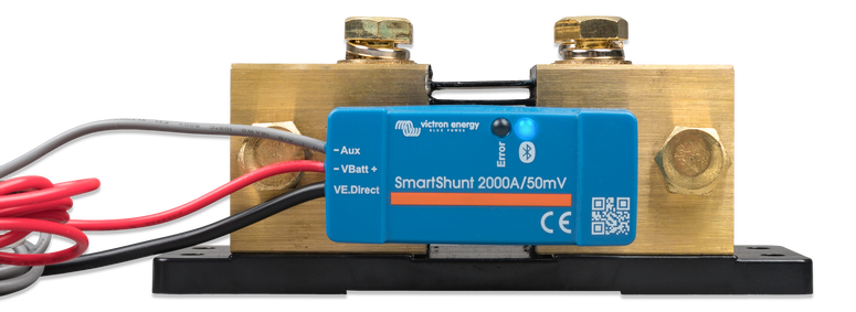 VICTRON SMART SHUNT 2000A/50MV IP65 WATER RESISTANT Energy Connections
