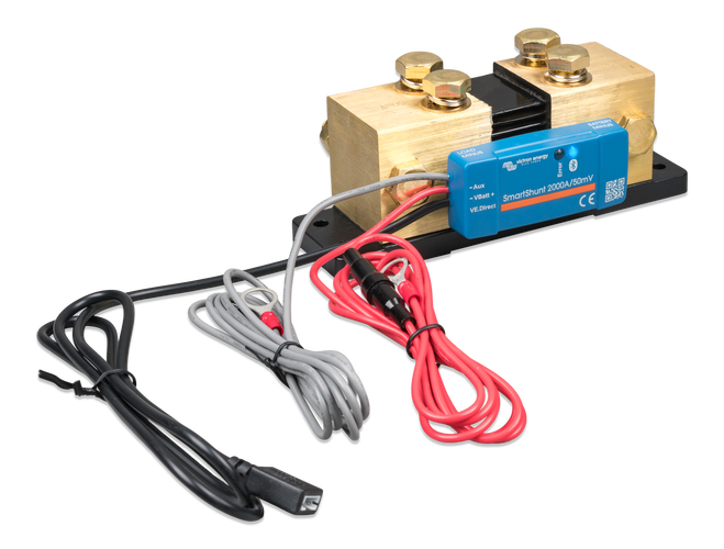 VICTRON SMART SHUNT 2000A/50MV IP65 WATER RESISTANT Energy Connections