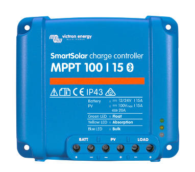 VICTRON SMARTSOLAR MPPT 100/15 CHARGE CONTROLLER Energy Connections