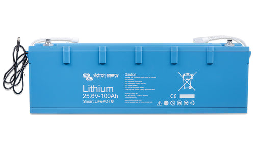 VICTRON LITHIUM LIFEPO4 SMART 25.6V 100AH BATTERY - FOR USE WITH BMS Energy Connections
