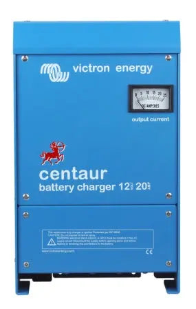 VICTRON CENTAUR BATTERY CHARGER 12V-20A CHARGING - 3 OUTPUTS Energy Connections