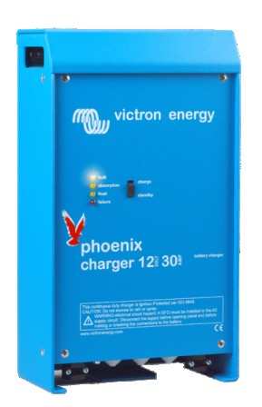 VICTRON ENERGY PHOENIX BATTERY CHARGER 12V-30A CHARGING- 3 OUTPUTS Energy Connections