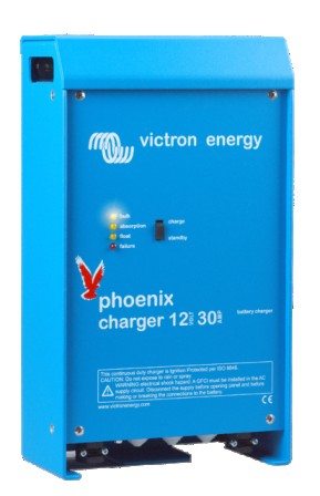 VICTRON ENERGY PHOENIX BATTERY CHARGER 12V-50A CHARGING- 3 OUTPUTS Energy Connections